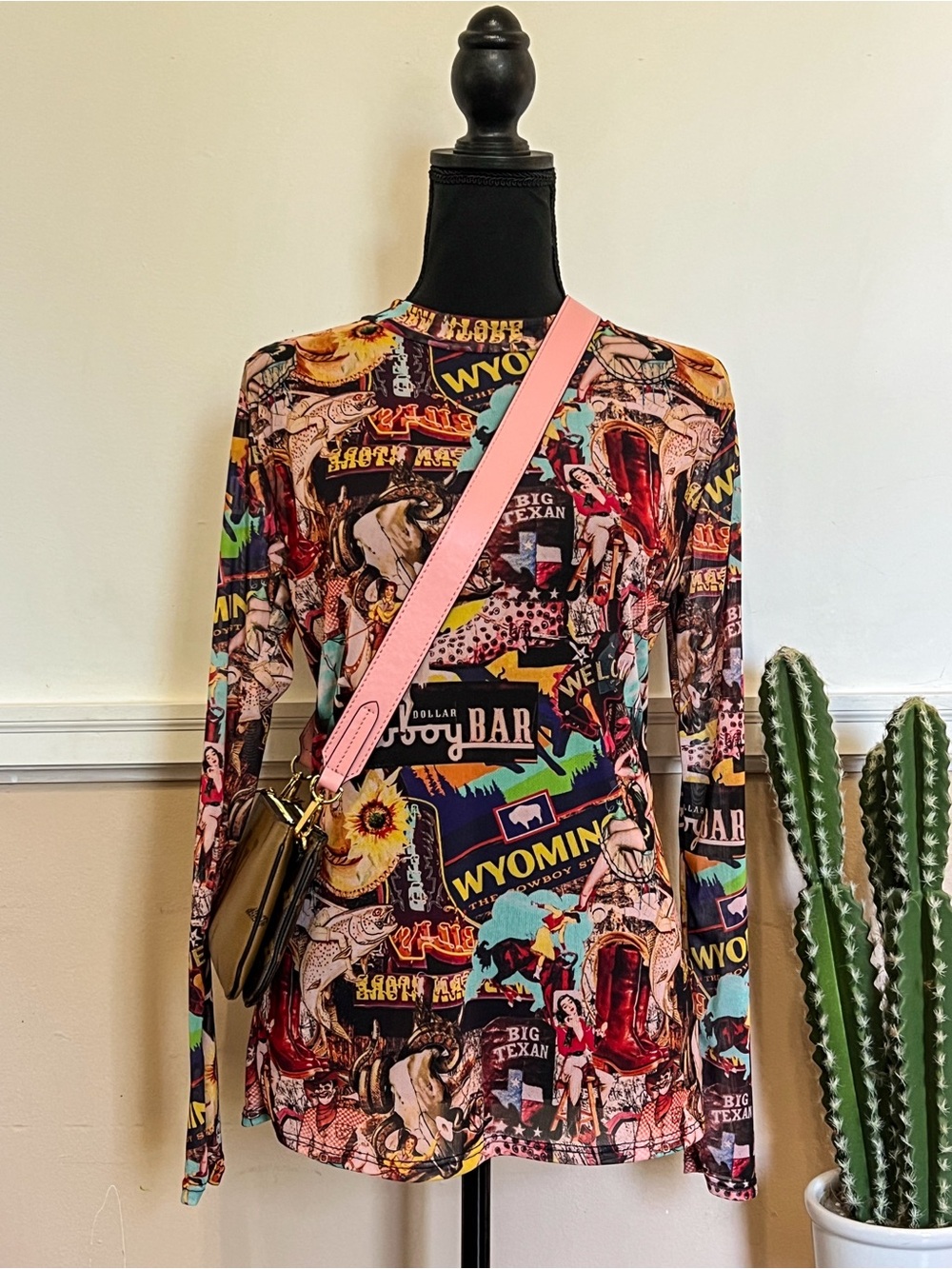 Mesh Western Shirt